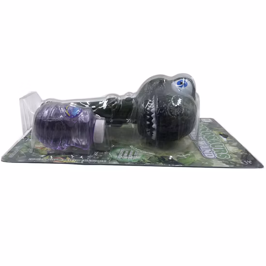Bambini Cerchio Silicone Bambini Colore pastello Dinosauro Portamonete Borsa Nuovo Pops Toy It Push Pouch Portafoglio Nuovo carino Mini Morbido Portafoglio in silicone Borse Cerniera Push Bubble